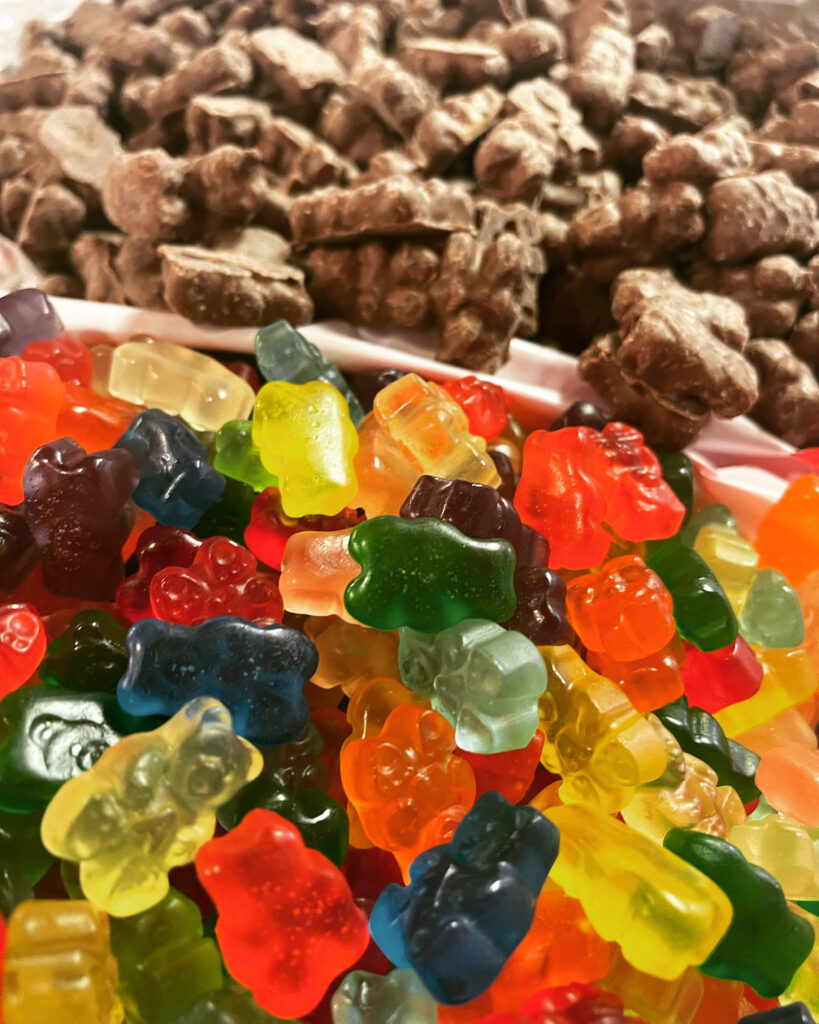 Chocolate Gummy Bears - The Peanut Shop Nashville